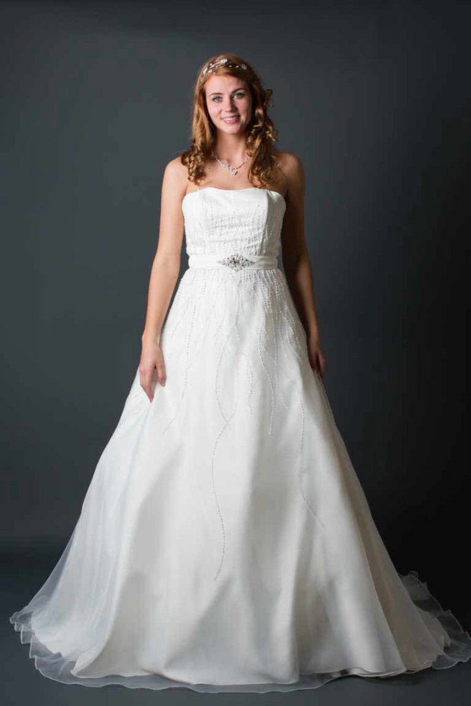 Brautkleid ohne täger