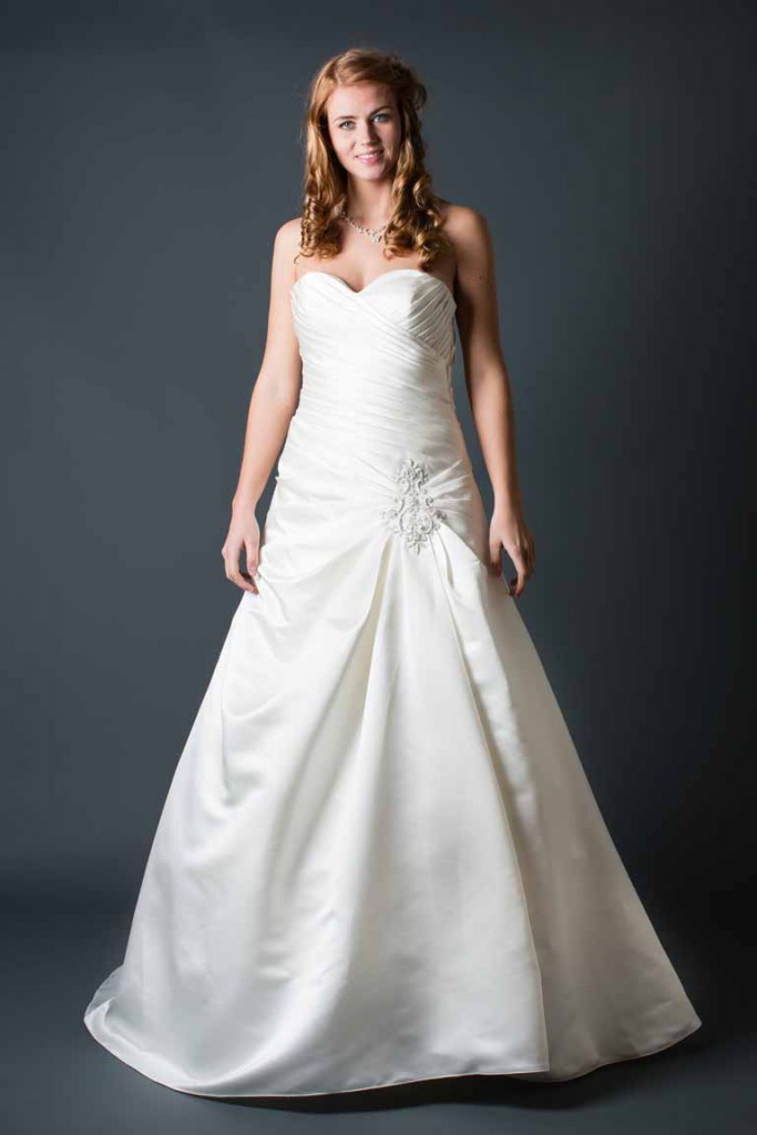 Brautkleid ohne träger