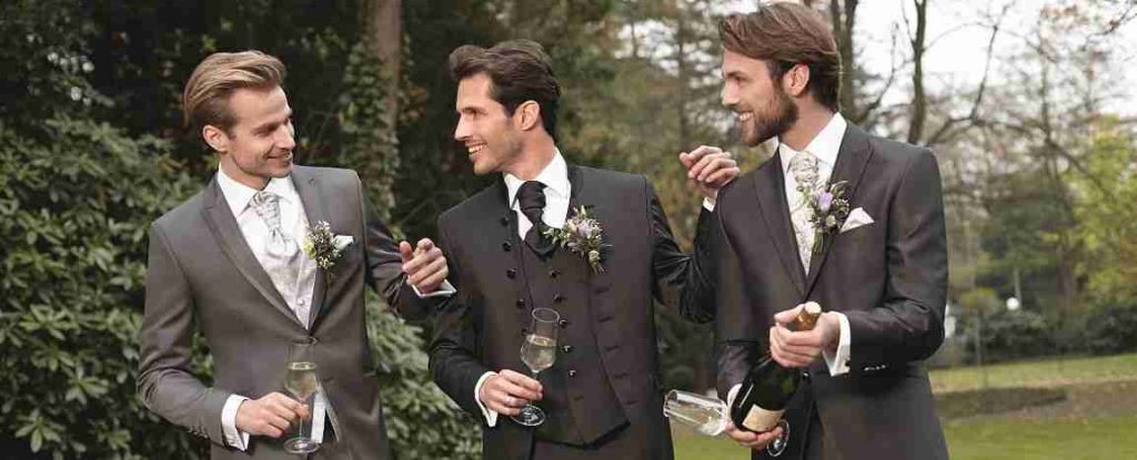 Kopfbild Hochzeitsmode Herren mit Wilvorst Anzüge 