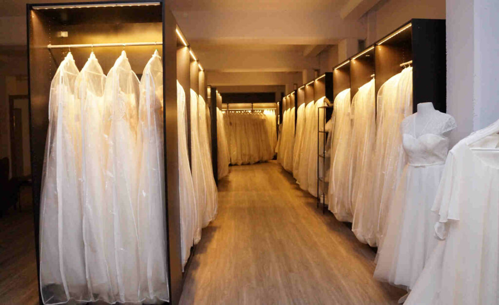 Amazing Dress Innenansicht Braut Bereich 